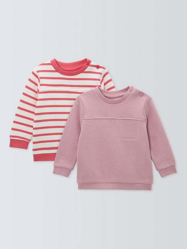 Детский хлопковый свитшот John Lewis, Pack of 2, Pink
Детский хлопковый свитшот John Lewis, Pack of 2, Pink