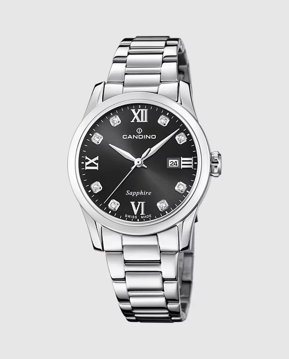 C4738/4 Lady Elegance женские часы из серебряной стали Candino, серебряный
C4738/4 Lady Elegance женские часы из серебряной стали Candino, серебряный