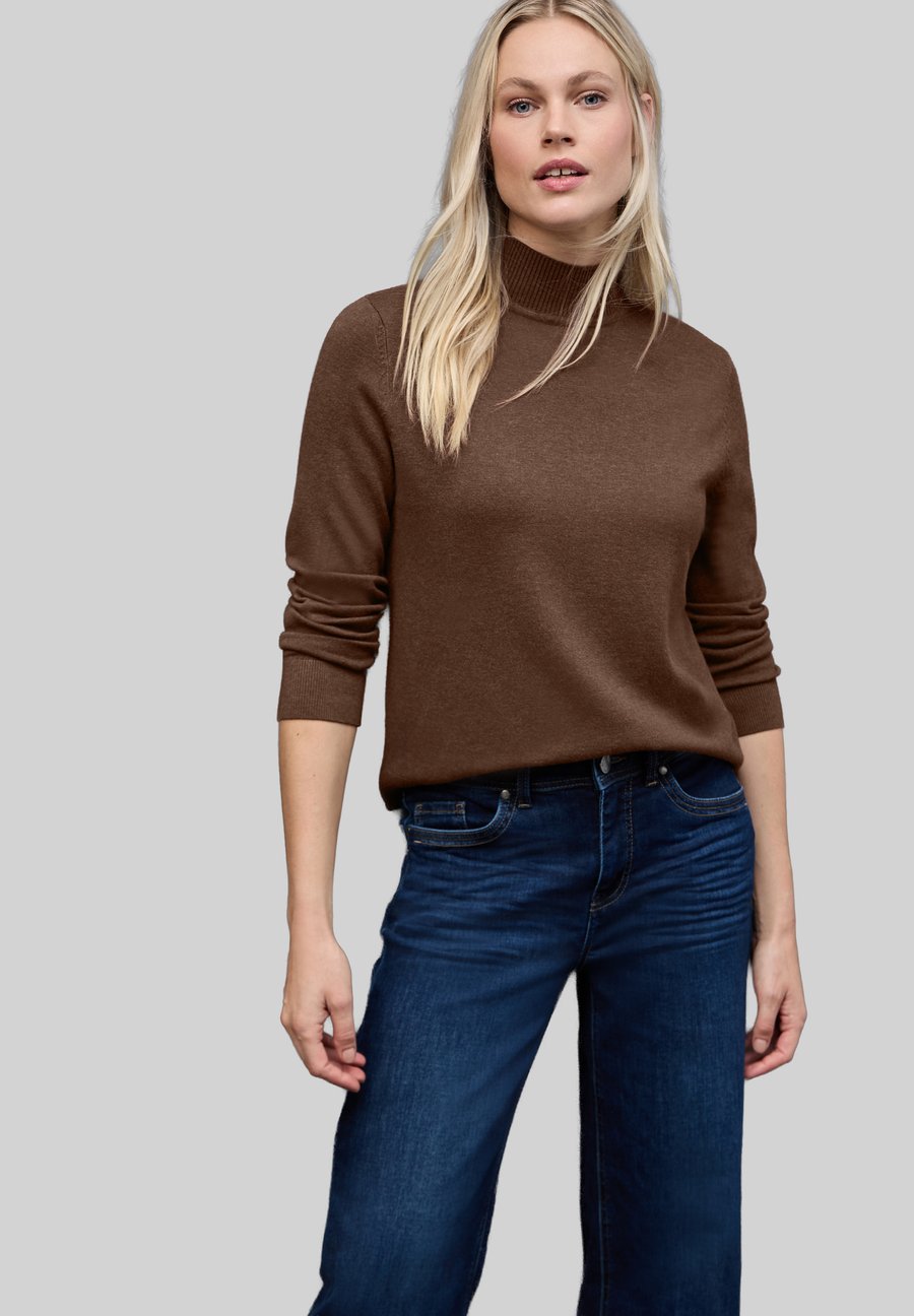 Джемпер Street One TURTLENECK, Braun/Dark Brown
Джемпер Street One TURTLENECK, Braun/Dark Brown