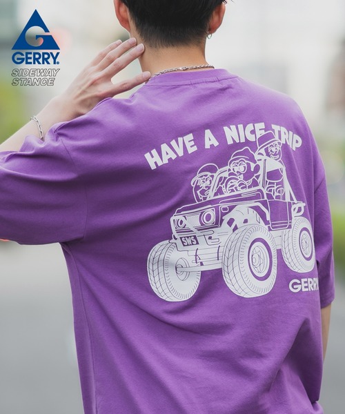 Футболка с короткими рукавами, логотип, коллаборация Sideway Stance x Gerry, фиолетовый
Футболка с короткими рукавами, логотип, коллаборация Sideway Stance x Gerry, фиолетовый