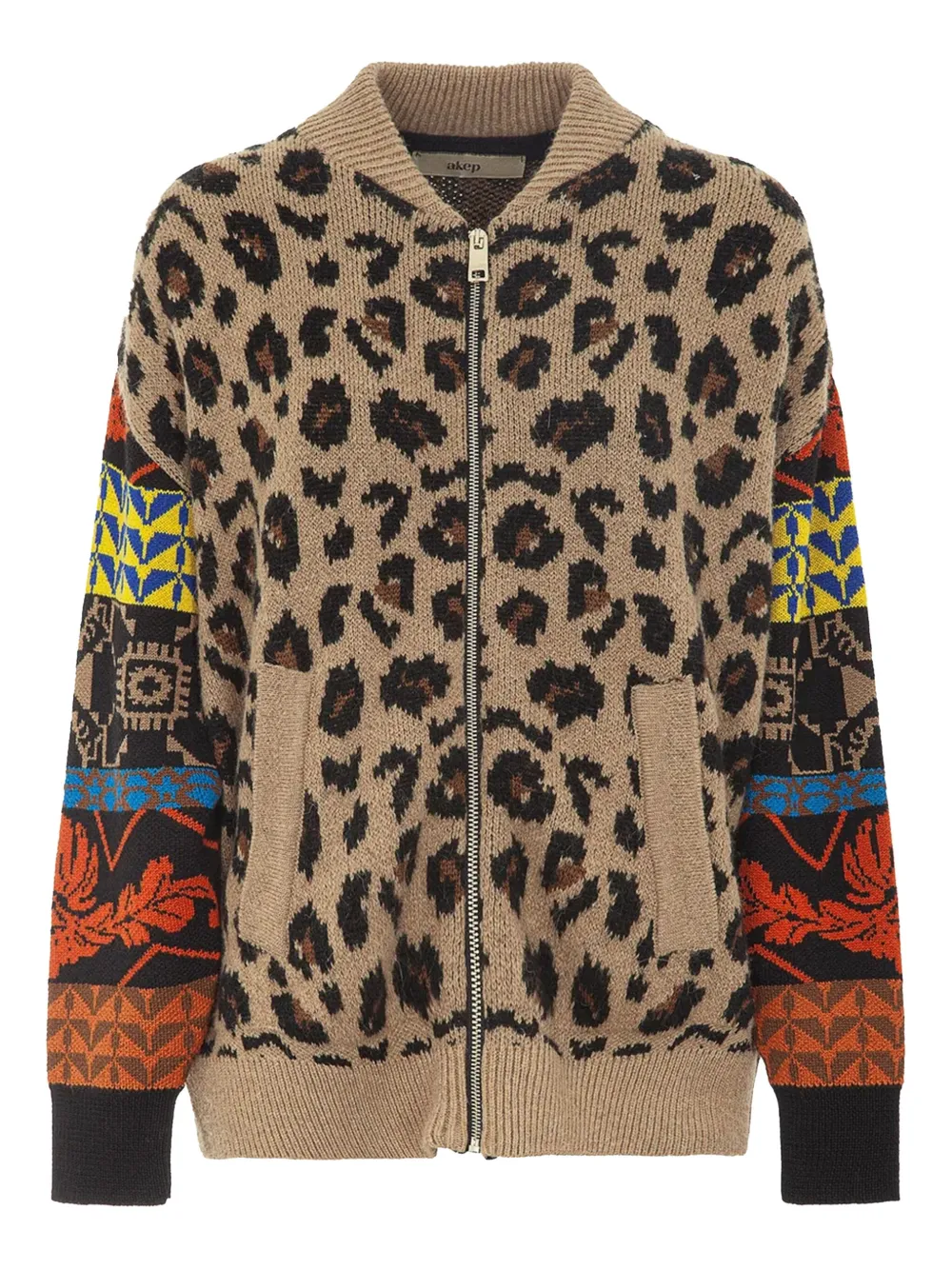 Кардиган с леопардовым принтом Akep, нейтральный
Кардиган с леопардовым принтом Akep, нейтральный