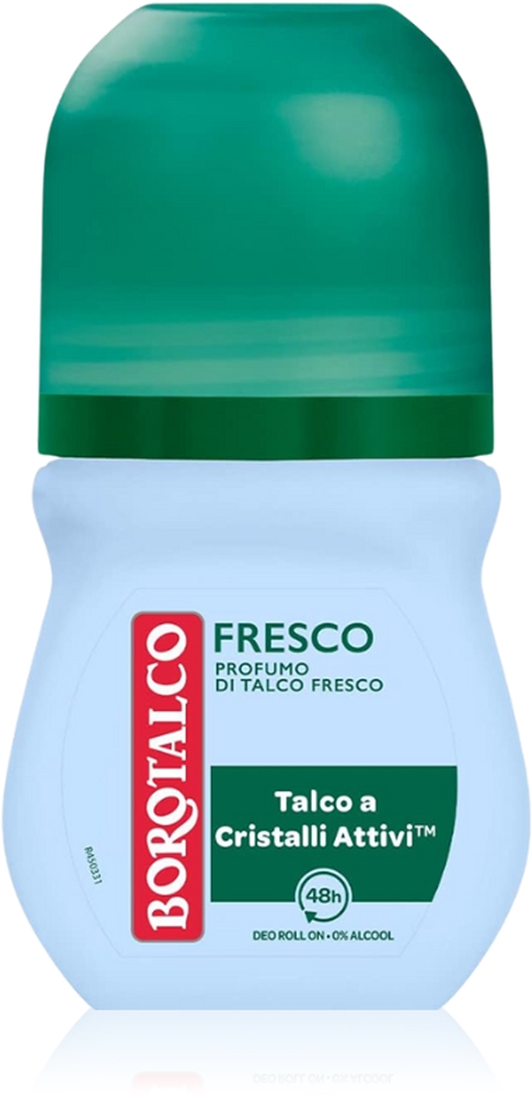 Свежий шариковый дезодорант 48 часов. Borotalco, kvepalai fresh talc 50 мл
Свежий шариковый дезодорант 48 часов. Borotalco, kvepalai fresh talc 50 мл