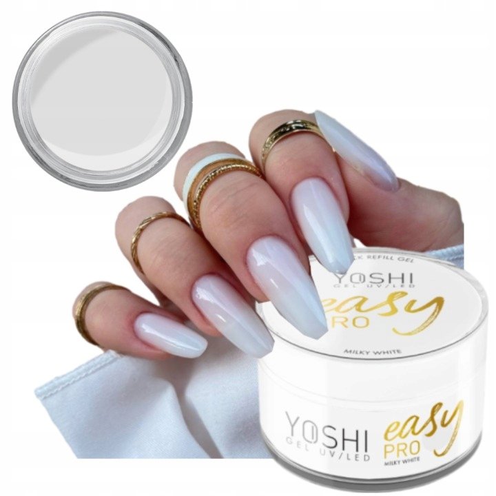 Yoshi Easy Pro Milky White Builder Gel 50 г
Yoshi Easy Pro Milky White Builder Gel 50 г