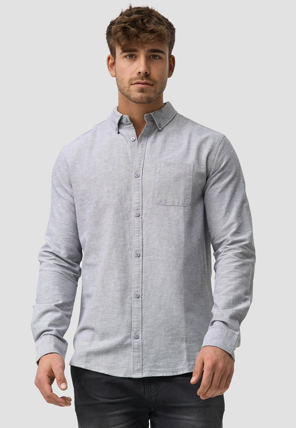 Рубашка LANGARM KEPNER INDICODE JEANS, цвет iron
Рубашка LANGARM KEPNER INDICODE JEANS, цвет iron