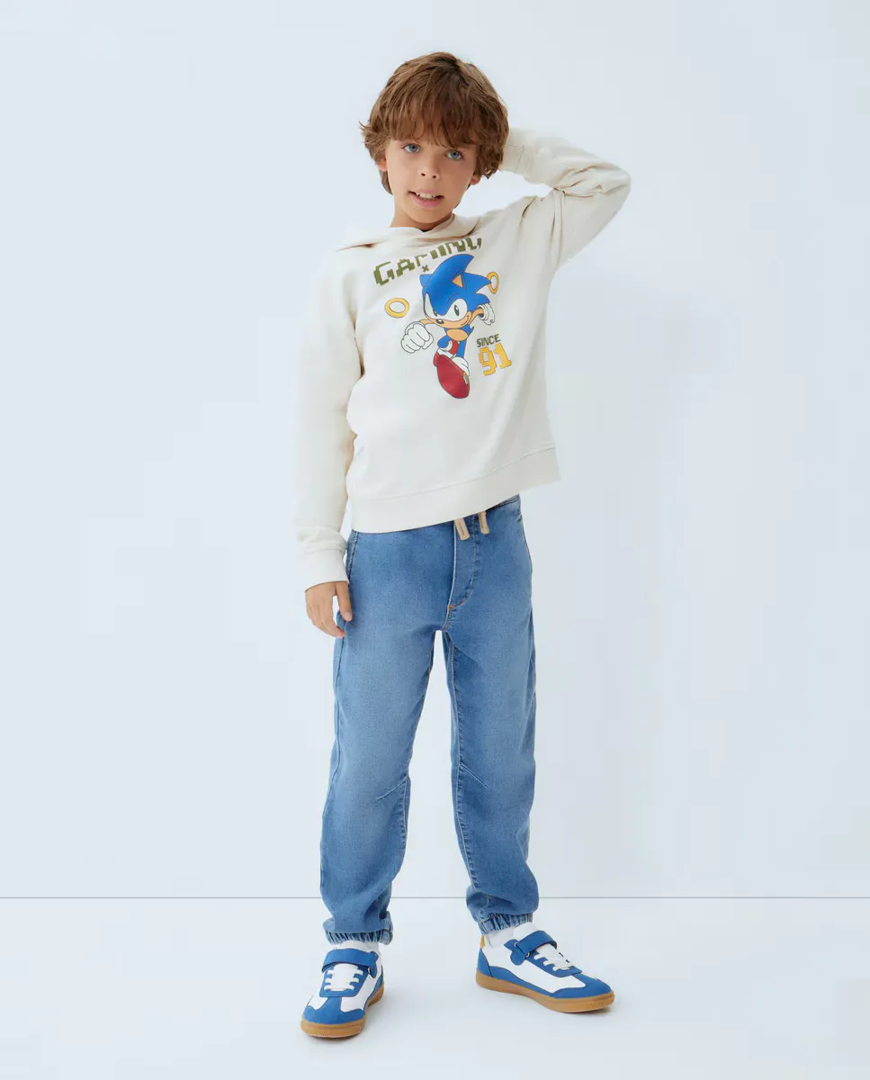 Закрытая толстовка с капюшоном Sonic для мальчиков Kids El Corte Inglés, цвет 120 Crudo
Закрытая толстовка с капюшоном Sonic для мальчиков Kids El Corte Inglés, цвет 120 Crudo