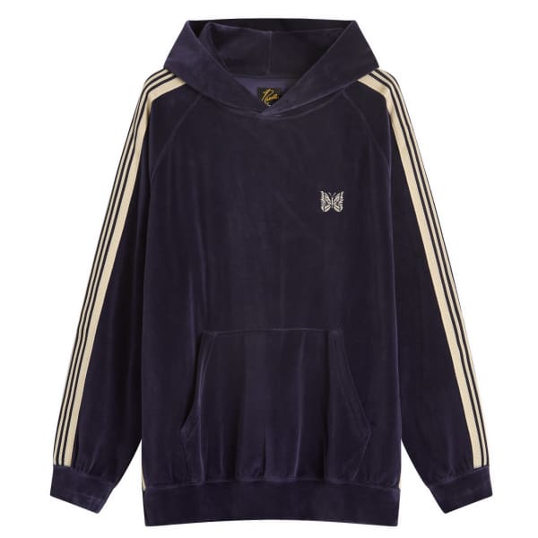 Велюровая спортивная толстовка с капюшоном Needles, темно-синий
Велюровая спортивная толстовка с капюшоном Needles, темно-синий