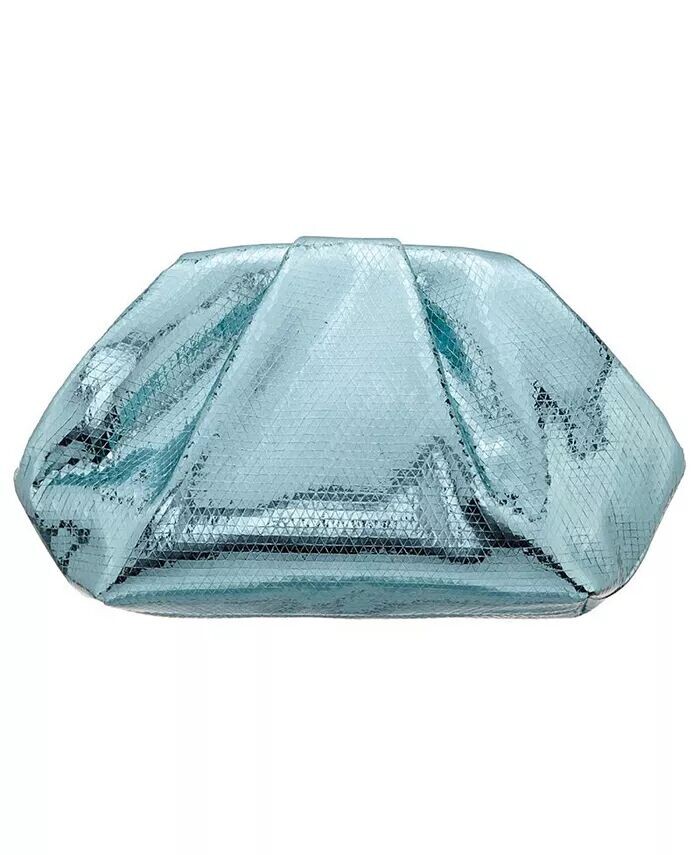 Сумка-клатч в металлической плиссированной оправе Nina, зеленый
Сумка-клатч в металлической плиссированной оправе Nina, зеленый