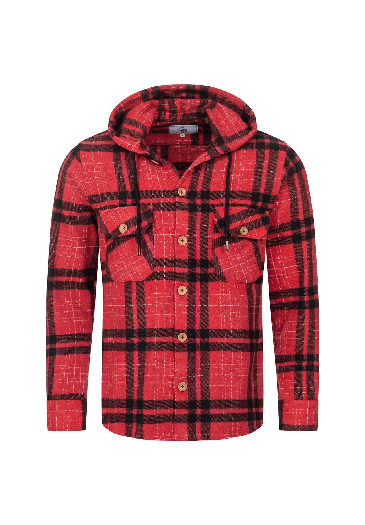 Рубашка Рубашка в клетку с капюшоном Rock Creek, красный
Рубашка Рубашка в клетку с капюшоном Rock Creek, красный