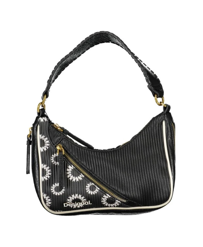 Полиэтиленовая сумка через плечо Desigual, черный
Полиэтиленовая сумка через плечо Desigual, черный