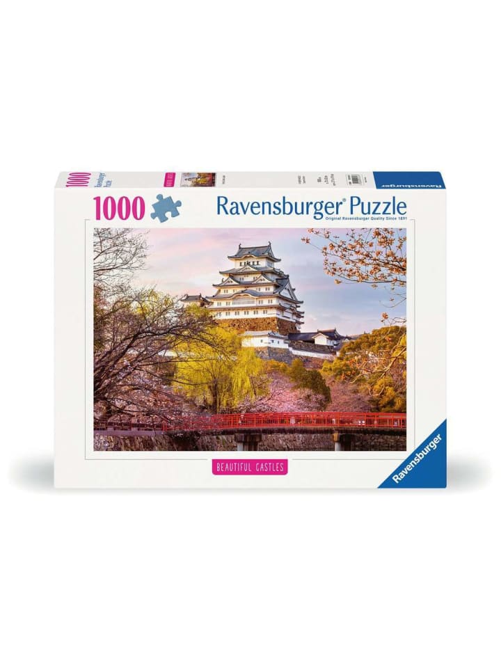 Пазл Ravensburger из 1000 деталей, замок Химедзи, Япония, в цвете
Пазл Ravensburger из 1000 деталей, замок Химедзи, Япония, в цвете