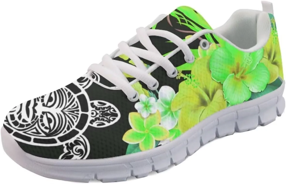 AmzPrint Кроссовки для ходьбы и бега с гавайским и полинезийским островным племенным принтом, белая подошва, обувь Самоа для мужчин, повседневные кроссовки, зеленый
AmzPrint Кроссовки для ходьбы и бега с гавайским и полинезийским островным племенным принтом, белая подошва, обувь Самоа для мужчин, повседневные кроссовки, зеленый