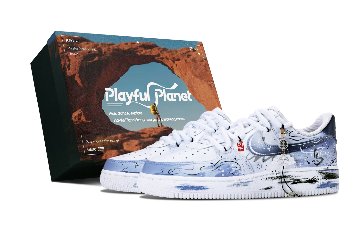 Кроссовки для скейтбординга Air Force 1 Abrasion Resistant Low Top мужские Nike, белый/синий
Кроссовки для скейтбординга Air Force 1 Abrasion Resistant Low Top мужские Nike, белый/синий