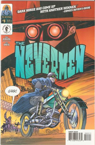 The Nevermen #3 July 2000 (Dark Horse Comics)
The Nevermen #3 July 2000 (Dark Horse Comics)