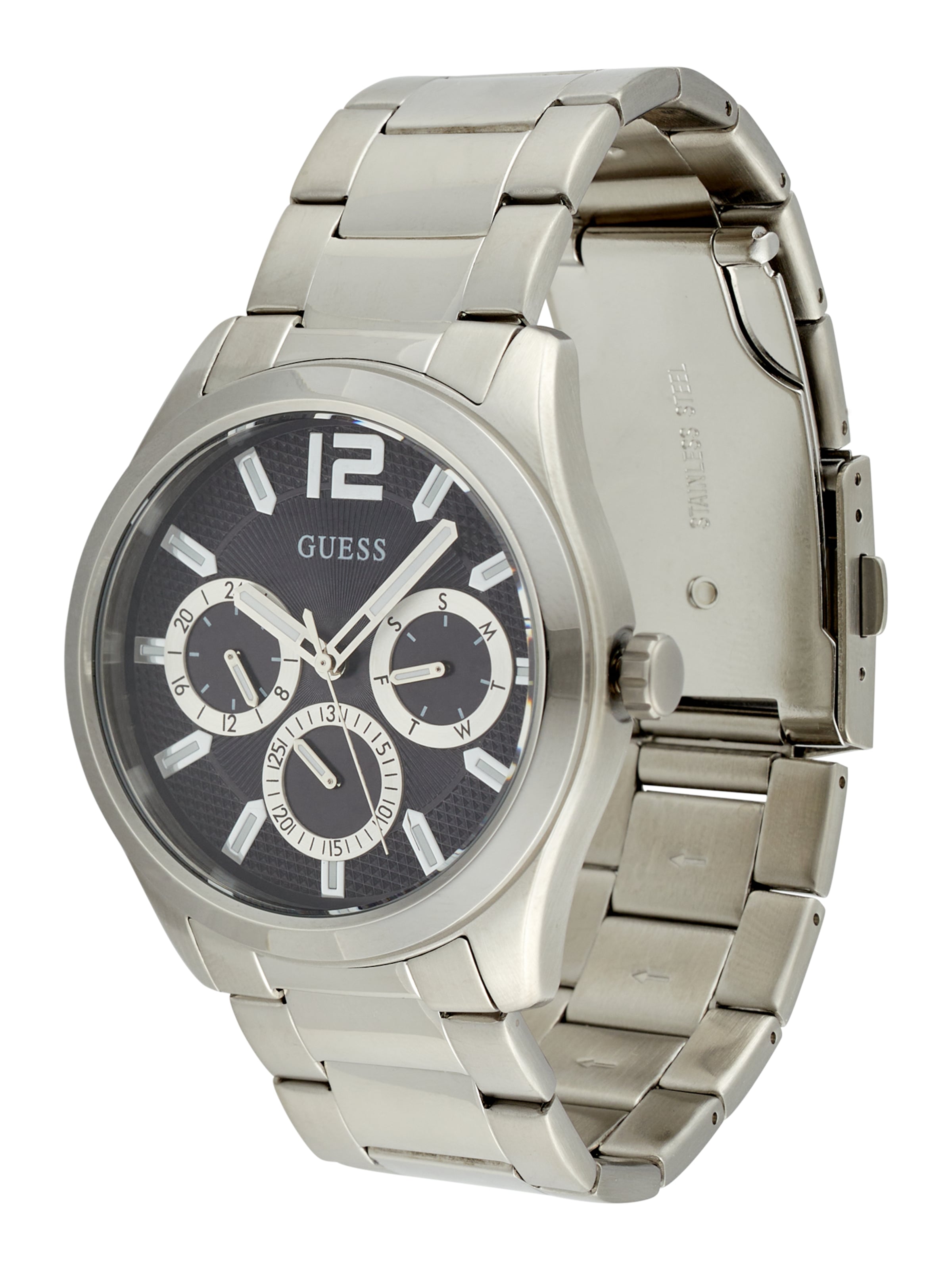 GUESS Часы Analog 'Zen' в серебристом цвете
GUESS Часы Analog 'Zen' в серебристом цвете