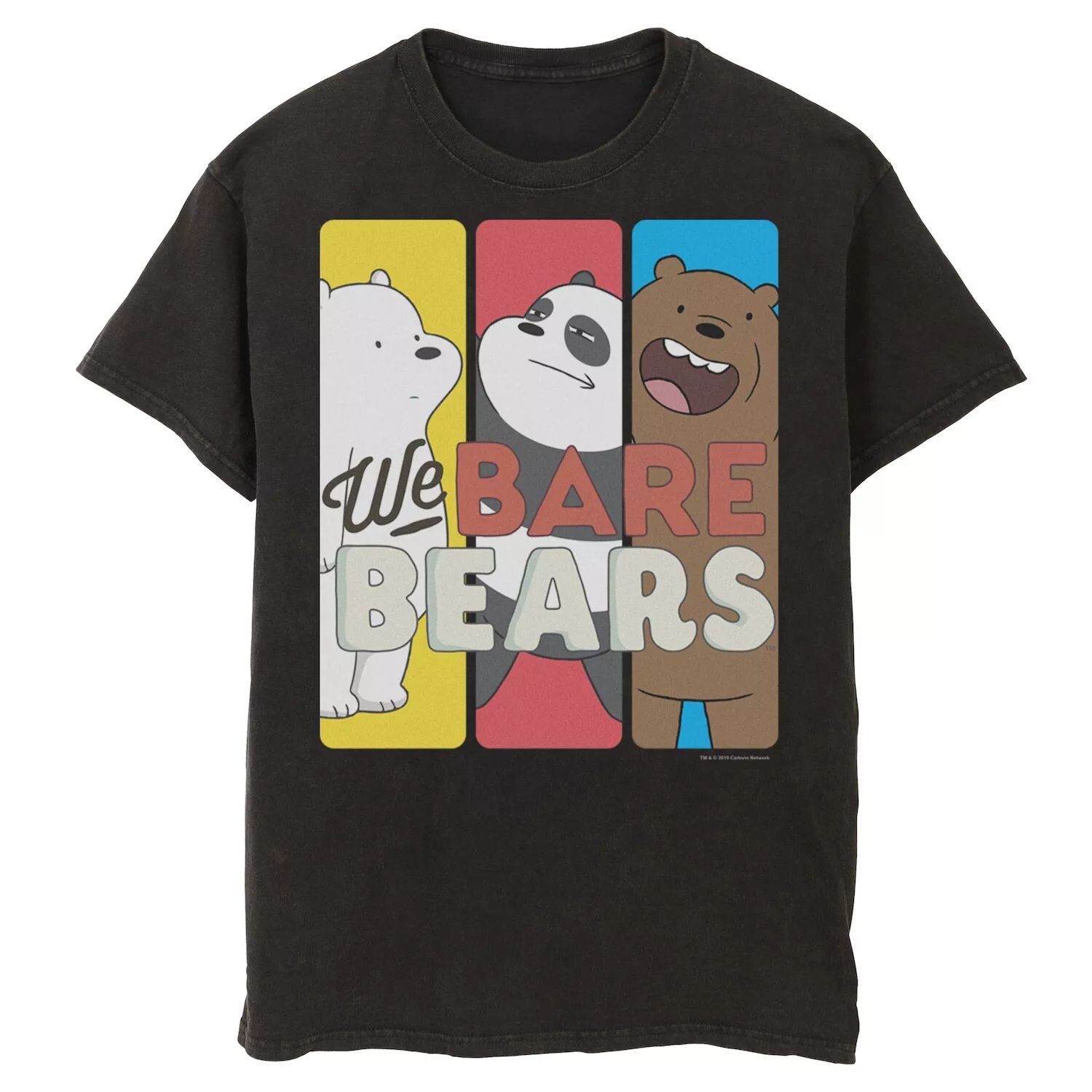 Мужская футболка с графическими рисунками и портретными панелями с изображениями героев мультфильмов We Bare Bears Trio Licensed Character, черный
Мужская футболка с графическими рисунками и портретными панелями с изображениями героев мультфильмов We Bare Bears Trio Licensed Character, черный