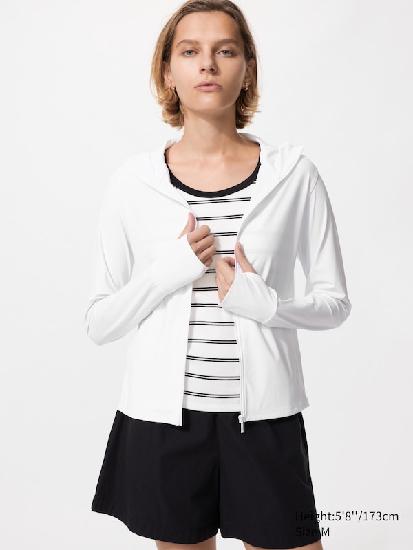 Толстовка AIRism Ultra Stretch с UV-защитой Uniqlo, 00 white
Толстовка AIRism Ultra Stretch с UV-защитой Uniqlo, 00 white