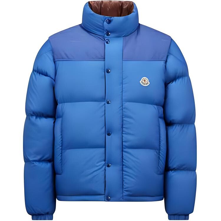 Пуховик мужской синий/коричневый Moncler
Пуховик мужской синий/коричневый Moncler