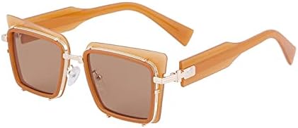 Винтажные солнцезащитные очки 2027 года для женщин, из сплава, с черным градиентом, защита от УФ-излучения UV400, для мужчин, в стиле хип-хоп, для вождения MTZJH, Tea Tea
Винтажные солнцезащитные очки 2027 года для женщин, из сплава, с черным градиентом, защита от УФ-излучения UV400, для мужчин, в стиле хип-хоп, для вождения MTZJH, Tea Tea