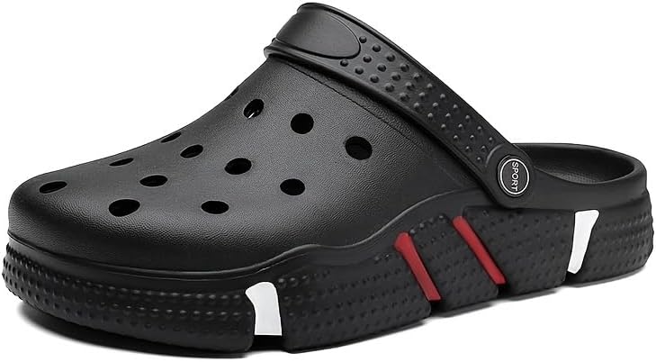 Унисекс сабо, садовая обувь, легкие нескользящие шлепанцы, повседневные пляжные сандалии с вырезами, обувь для взрослых Hhhchpm, черный
Унисекс сабо, садовая обувь, легкие нескользящие шлепанцы, повседневные пляжные сандалии с вырезами, обувь для взрослых Hhhchpm, черный