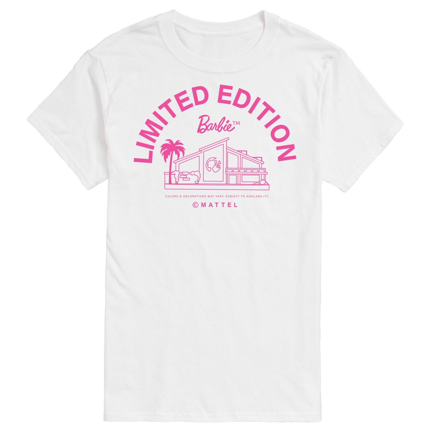 Футболка с рисунком Big & Tall Dreamhouse 60th Barbie
Футболка с рисунком Big & Tall Dreamhouse 60th Barbie