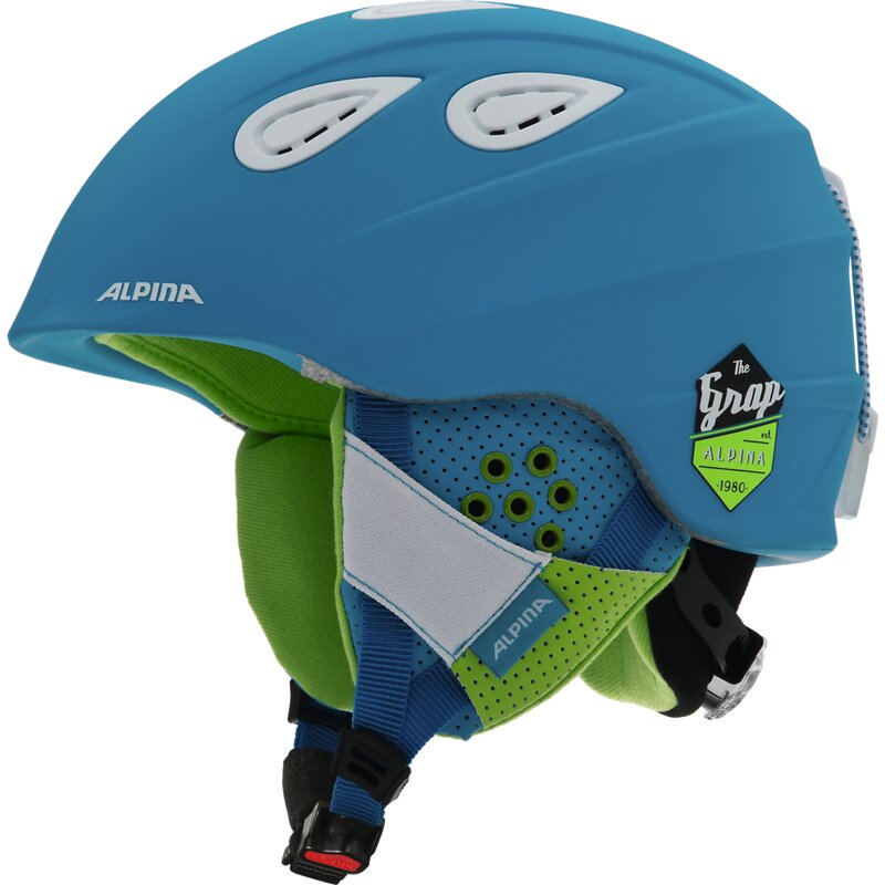 Шлем для горных лыж и сноуборда "Grap 2.0" Alpina, синий
Шлем для горных лыж и сноуборда "Grap 2.0" Alpina, синий