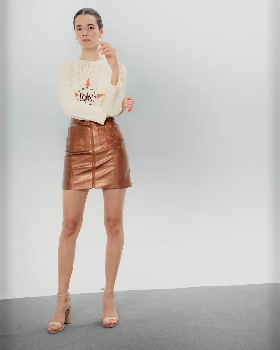 Мини-юбка металлик Bella Dolores Promesas, цвет Piedra
Мини-юбка металлик Bella Dolores Promesas, цвет Piedra