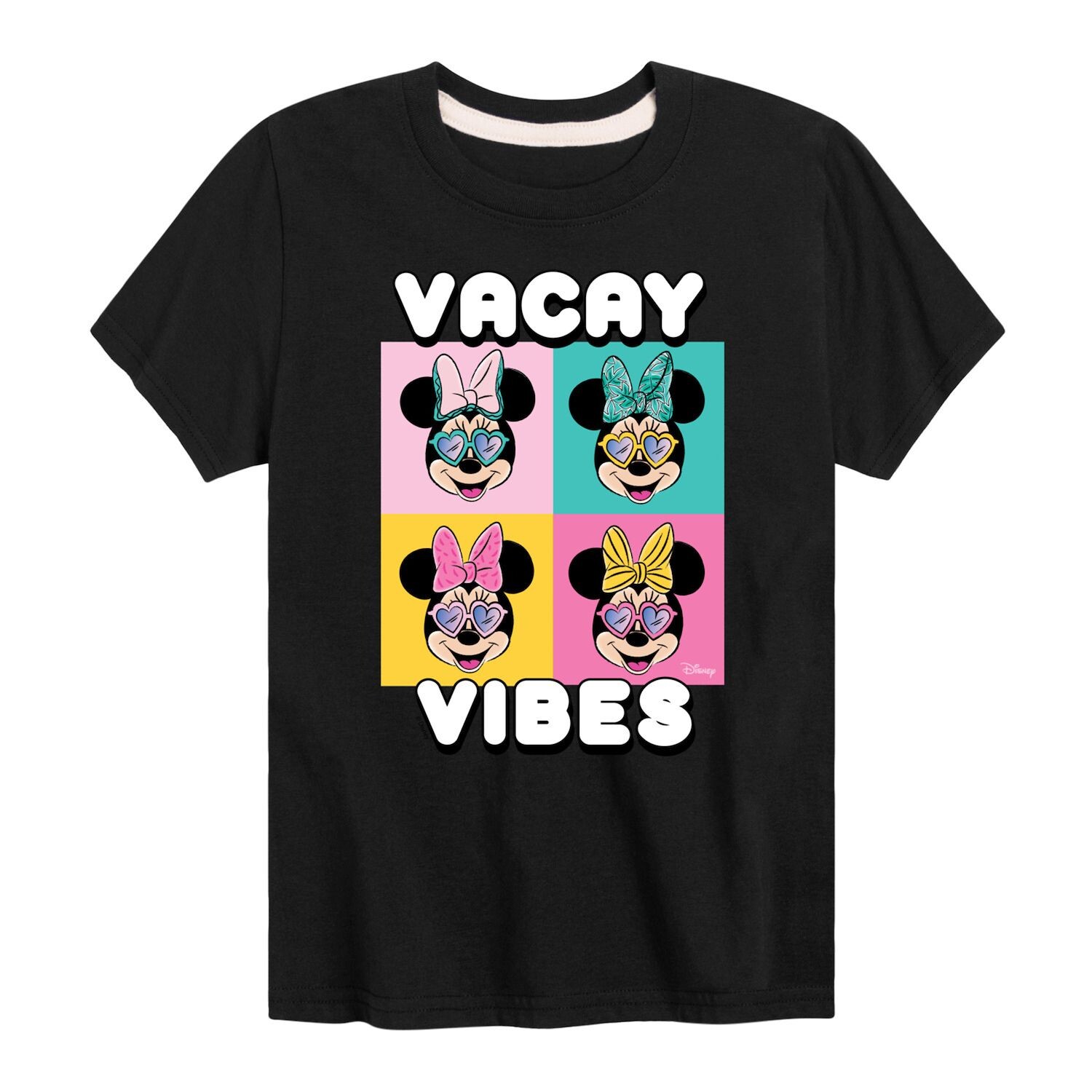 Футболка Disney's Minnie Mouse с графическим рисунком для мальчиков 8–20 лет Vacay Vibes Disney, черный
Футболка Disney's Minnie Mouse с графическим рисунком для мальчиков 8–20 лет Vacay Vibes Disney, черный
