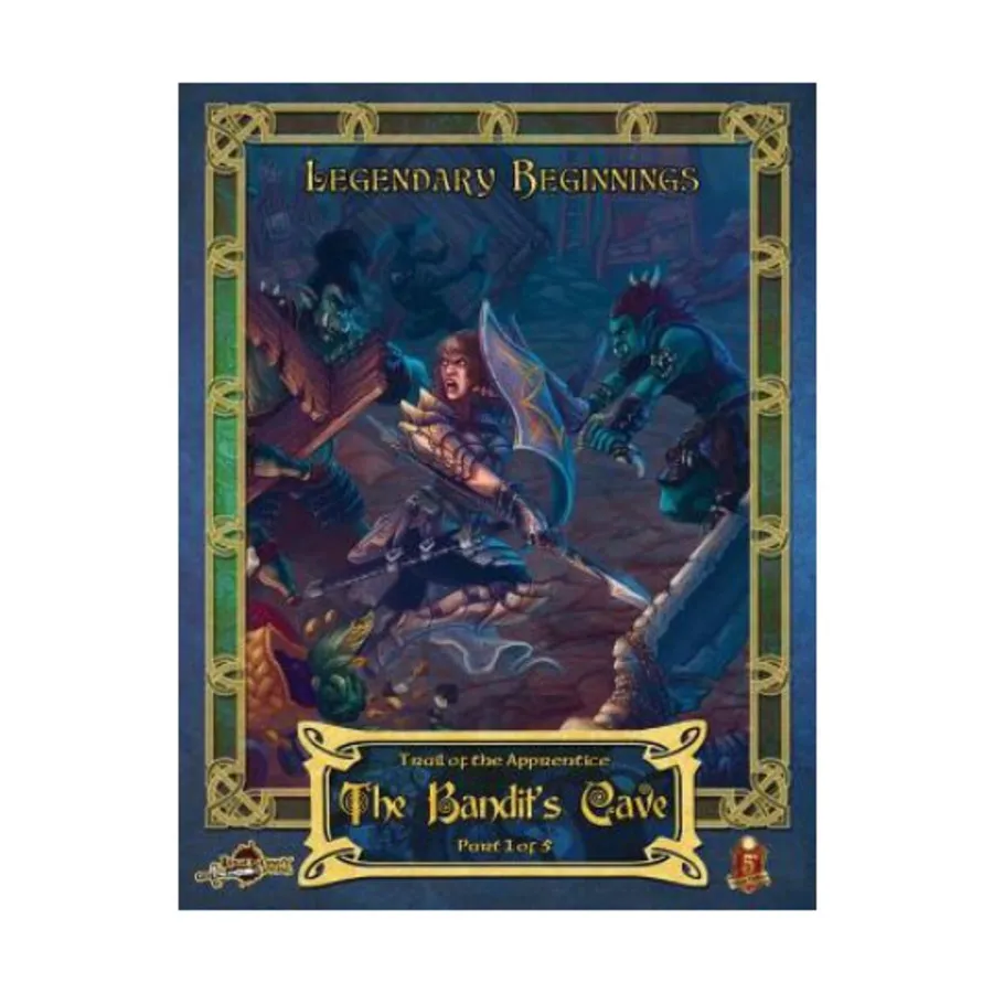 Trail of the Apprentice - The Bandit's Cave (5E), Dungeons & Dragons (5th Edition) - Trial of the Apprentice (Legendary Games), мягкая обложка 
Trail of the Apprentice - The Bandit's Cave (5E), Dungeons & Dragons (5th Edition) - Trial of the Apprentice (Legendary Games), мягкая обложка