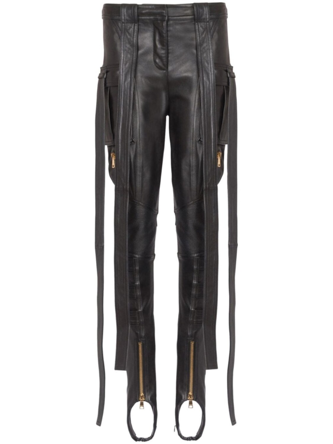 Balmain кожаные брюки карго, черный
Balmain кожаные брюки карго, черный