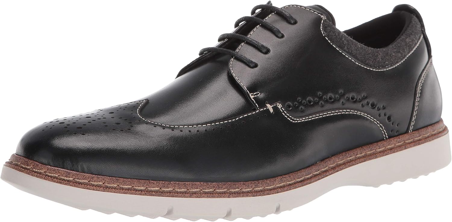 Мужские туфли Stacy Adams, Synergy Wingtip Oxford, черный
Мужские туфли Stacy Adams, Synergy Wingtip Oxford, черный