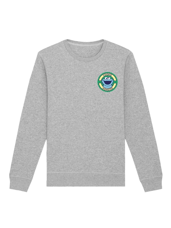 Толстовка F4NT4STIC Sweatshirt Sesamstraße Cookie Monster Sticker, пятнистый серый
Толстовка F4NT4STIC Sweatshirt Sesamstraße Cookie Monster Sticker, пятнистый серый