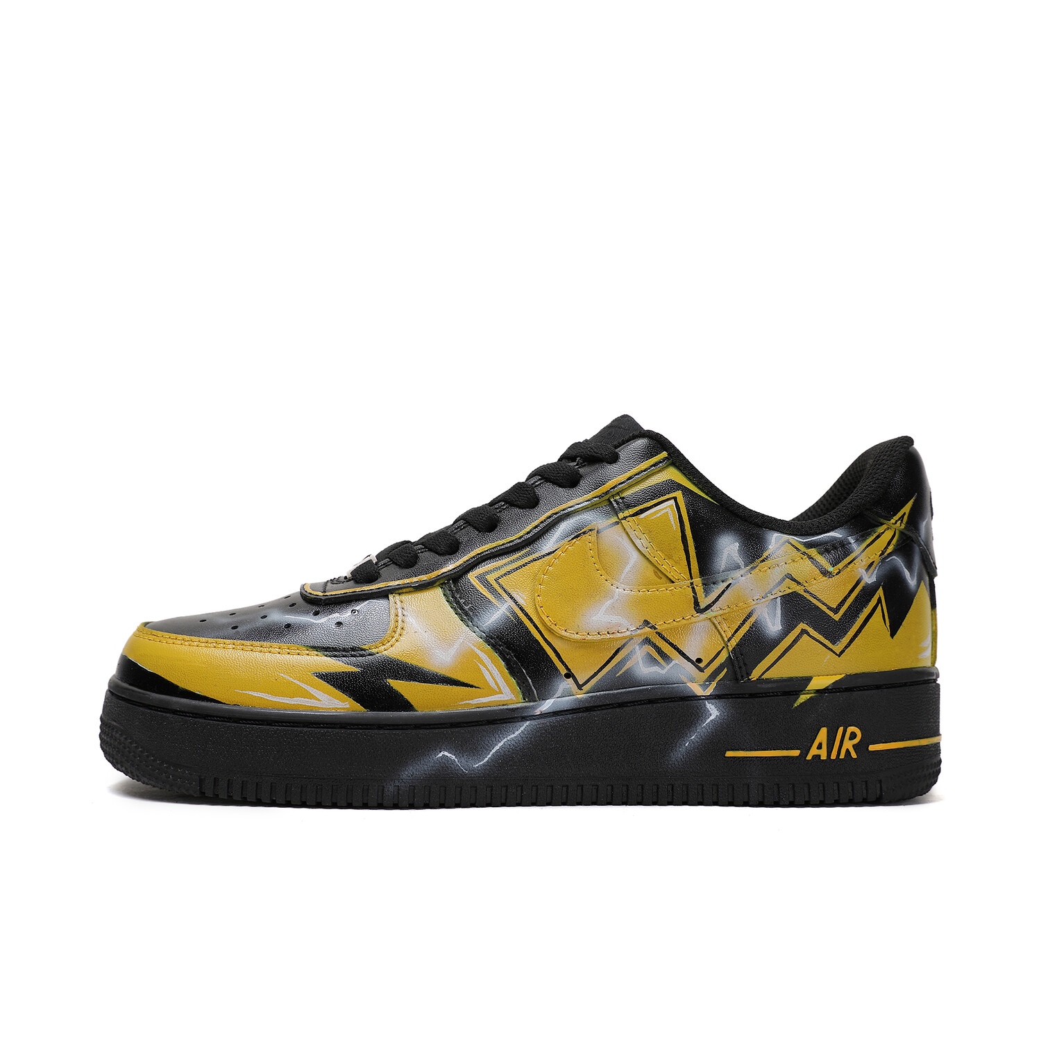 Кроссовки Nike Air Force 1 Skateboarding Shoes Men Low-top Black/white/yellow, черный
Кроссовки Nike Air Force 1 Skateboarding Shoes Men Low-top Black/white/yellow, черный