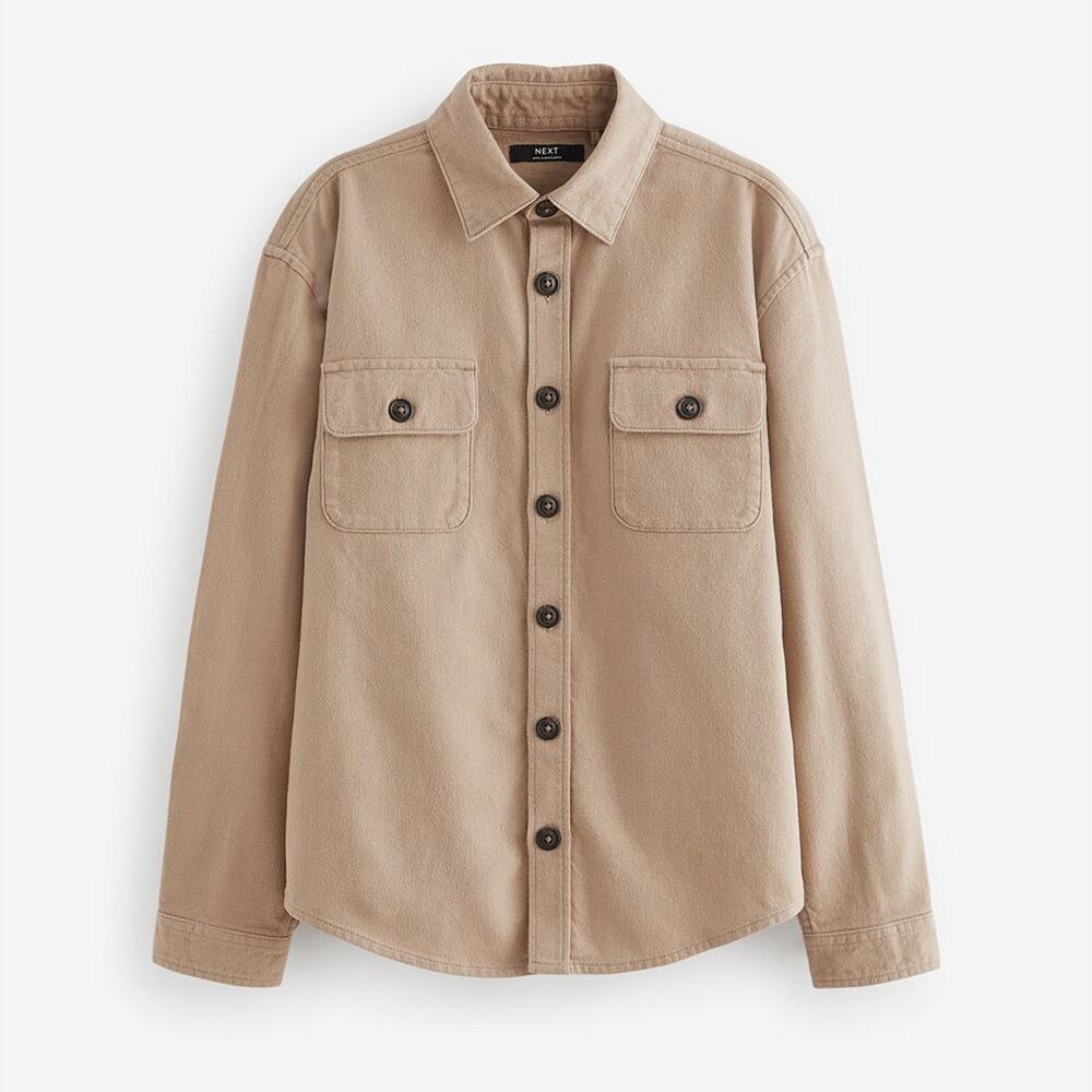 Рубашка NEXT нейтрального цвета с начесом для мальчиков 4–12 лет, цвет Neutral
Рубашка NEXT нейтрального цвета с начесом для мальчиков 4–12 лет, цвет Neutral