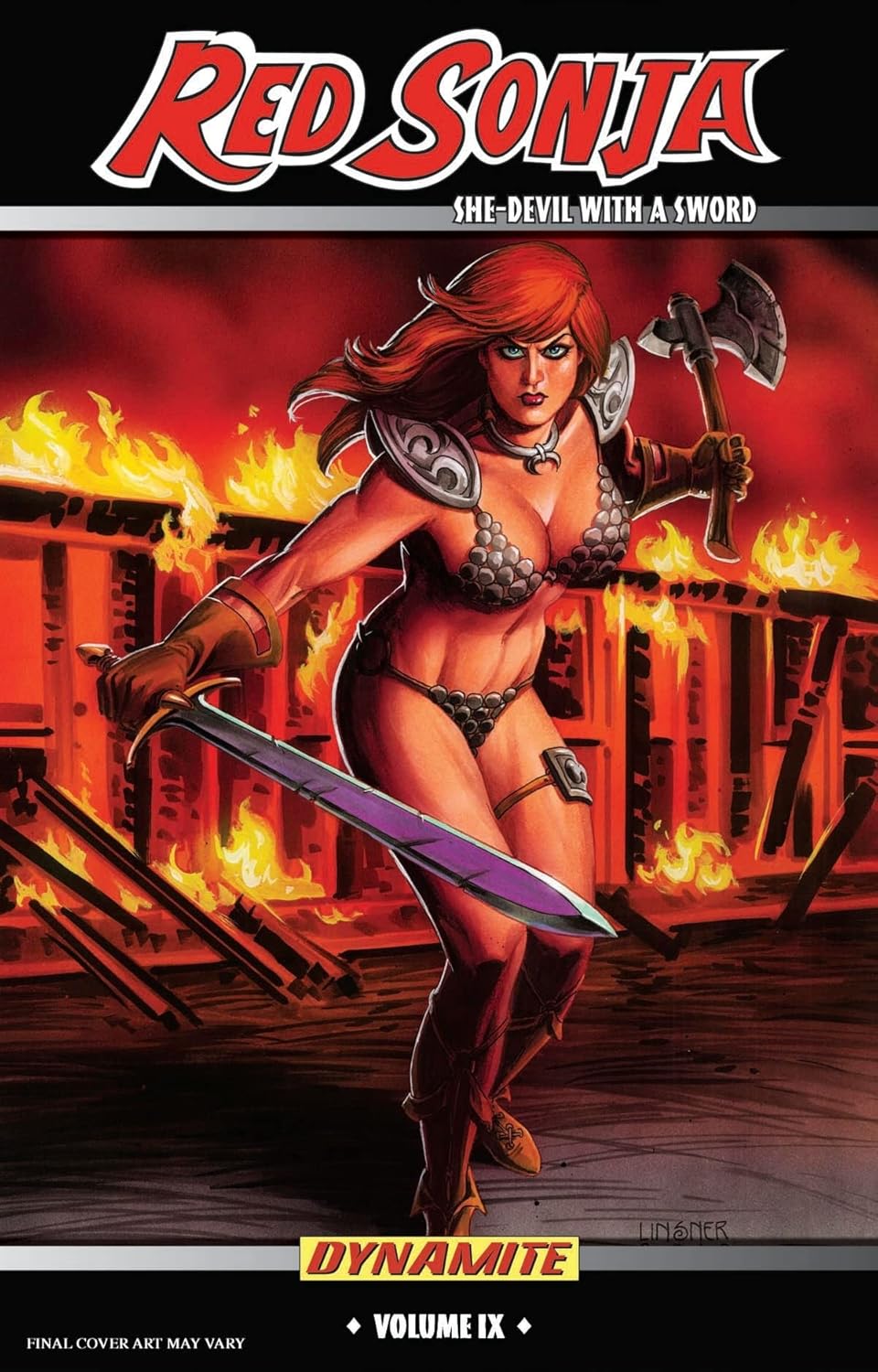 Red Sonja, She-Devil With a Sword, Vol. 9: War Season (Dynamite Entertainment)
Red Sonja, She-Devil With a Sword, Vol. 9: War Season (Dynamite Entertainment)