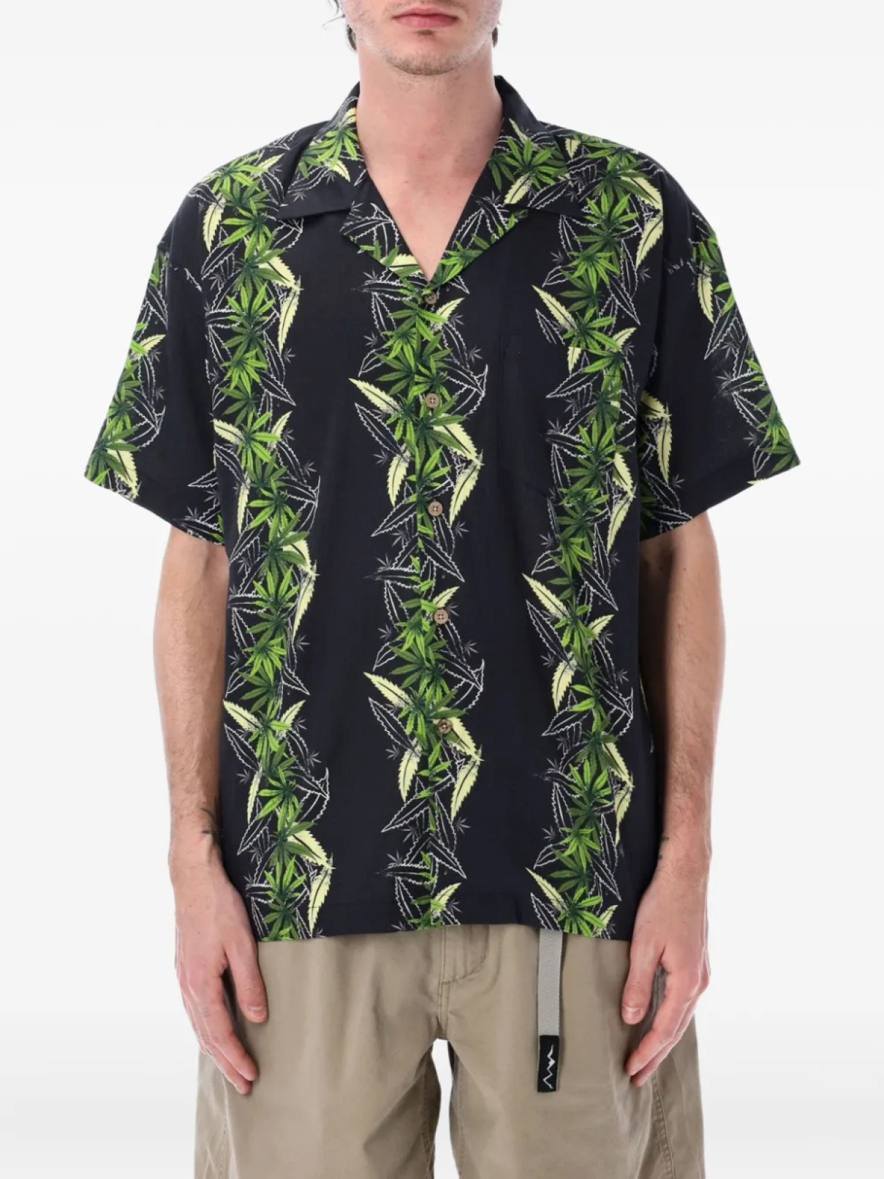 Рубашка Manaloha с принтом тропических листьев MANASTASH, черный
Рубашка Manaloha с принтом тропических листьев MANASTASH, черный