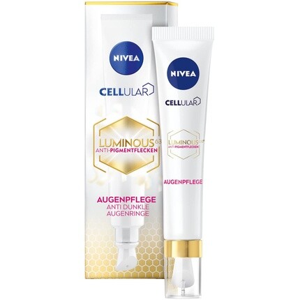 Cellular Luminous 630 Антипигментный уход за глазами 15 мл, Nivea
Cellular Luminous 630 Антипигментный уход за глазами 15 мл, Nivea