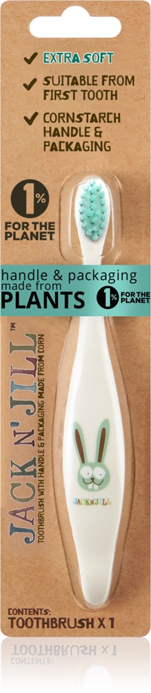 Детская экологичная зубная щетка Hippo, очень мягкая Jack N’ Jill, 1 шт
Детская экологичная зубная щетка Hippo, очень мягкая Jack N’ Jill, 1 шт