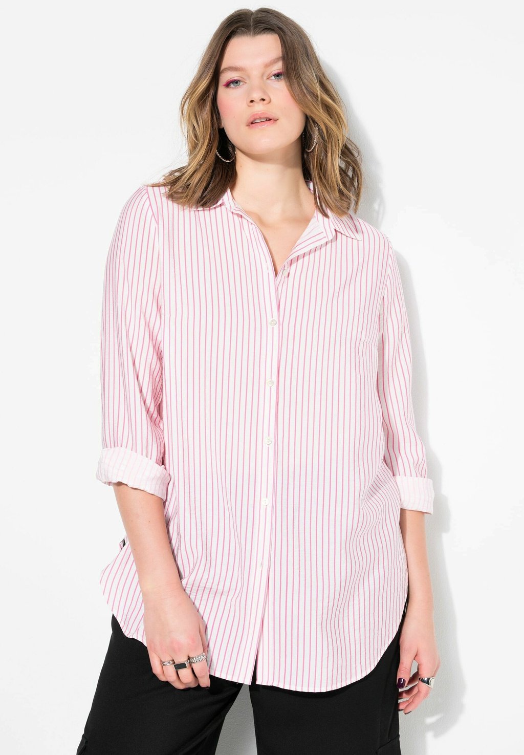 Блузка на пуговицах Studio Untold, светло-розовый
Блузка на пуговицах Studio Untold, светло-розовый