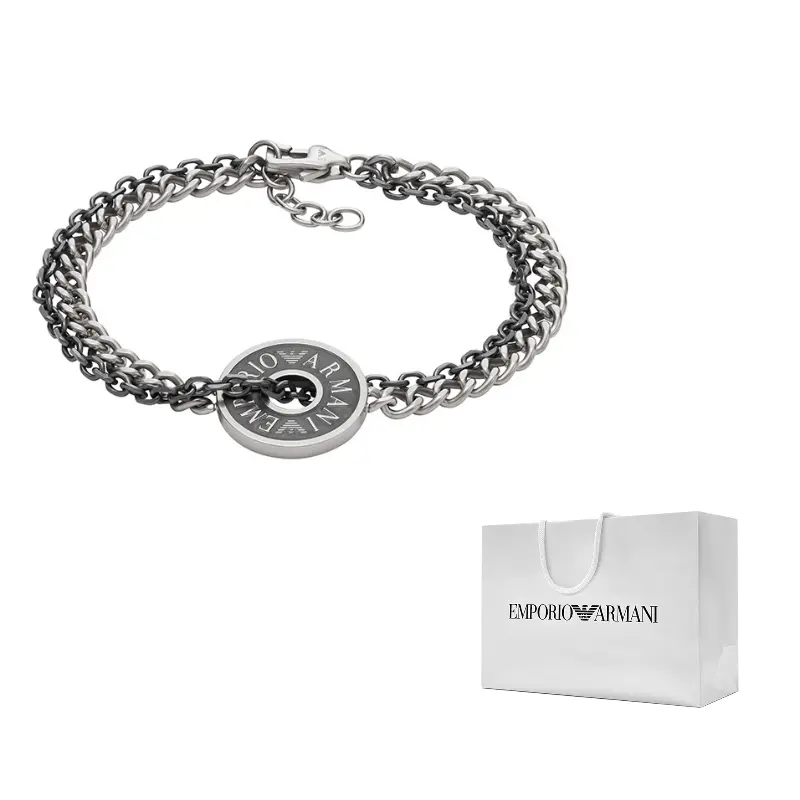 EMPORIO ARMANI Браслет из нержавеющей стали мужский silver black
EMPORIO ARMANI Браслет из нержавеющей стали мужский silver black
