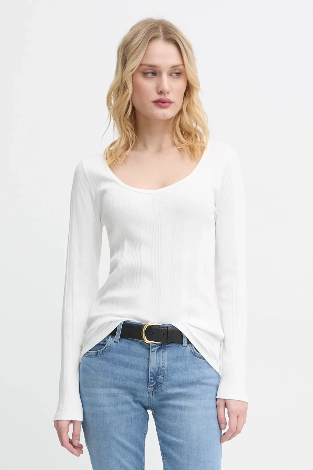 Футболка с длинным рукавом Marc O'Polo, белый
Футболка с длинным рукавом Marc O'Polo, белый