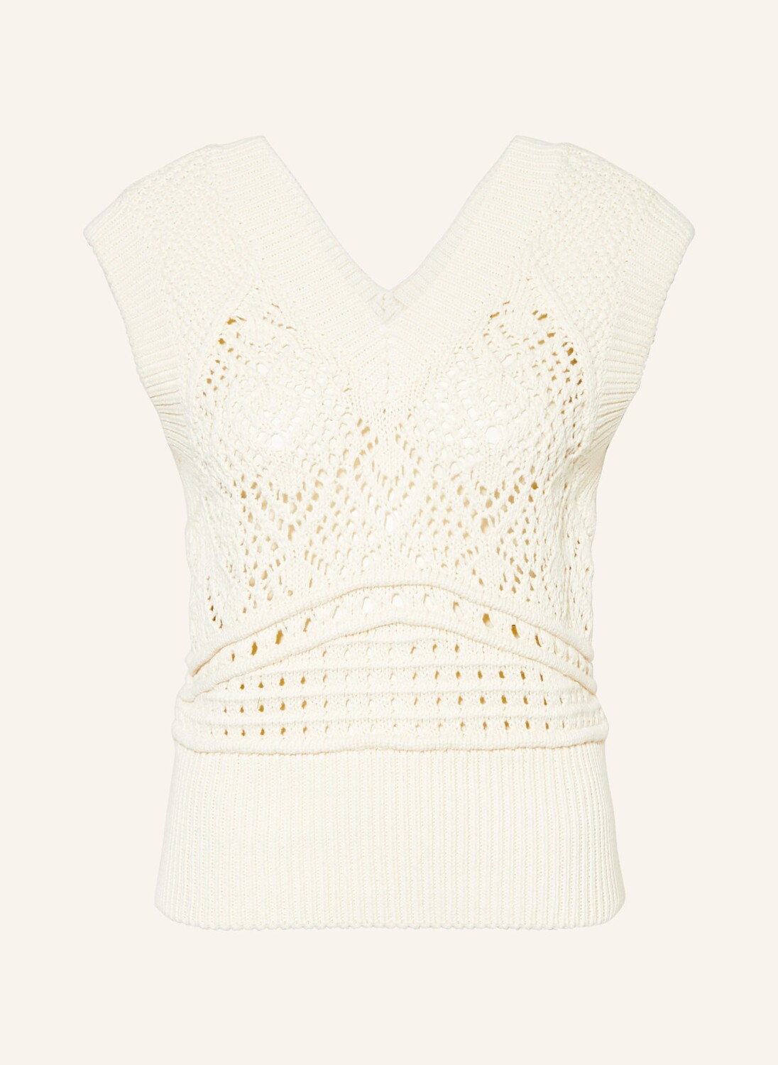 Вязаный топ Rouge Vila, экрю
Вязаный топ Rouge Vila, экрю