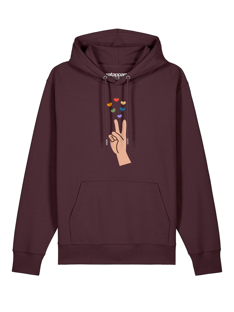 Толстовка Watapparel Spread Love, темно-красный
Толстовка Watapparel Spread Love, темно-красный