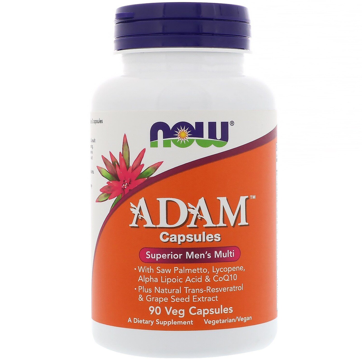 Now Foods ADAM Superior Men's Multi 90 Veg Capsules
Now Foods ADAM Superior Men's Multi 90 Veg Capsules