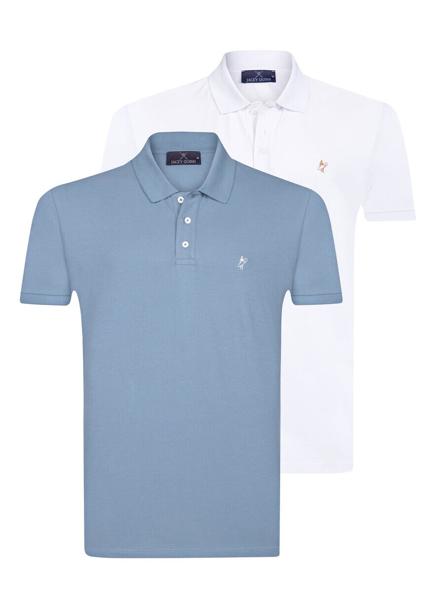 Рубашка поло Jacey Quinn Shirt, цвет blue/white 
Рубашка поло Jacey Quinn Shirt, цвет blue/white