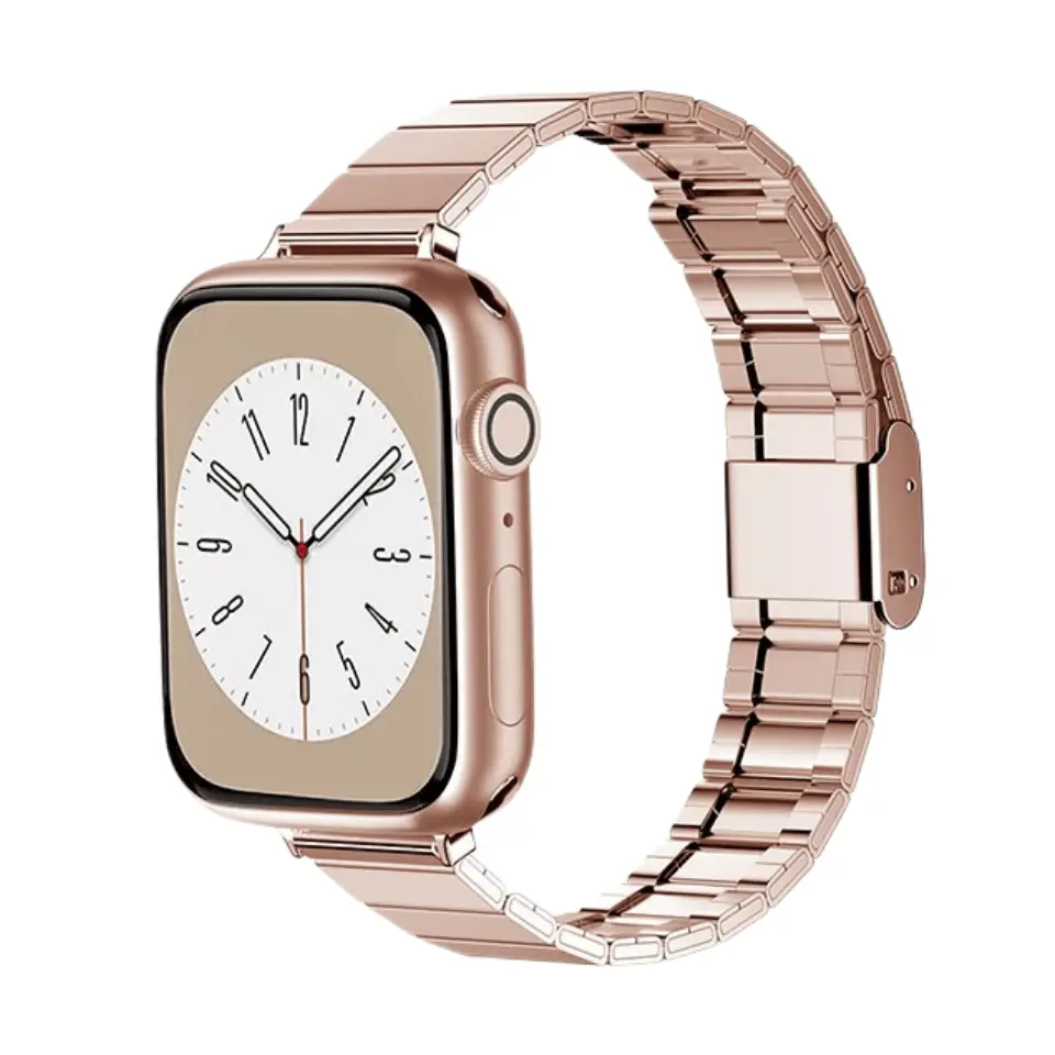 Ремешок Apple Совместимость Нержавеющая сталь Материал 185 мм Zhongwo, Золотой
Ремешок Apple Совместимость Нержавеющая сталь Материал 185 мм Zhongwo, Золотой