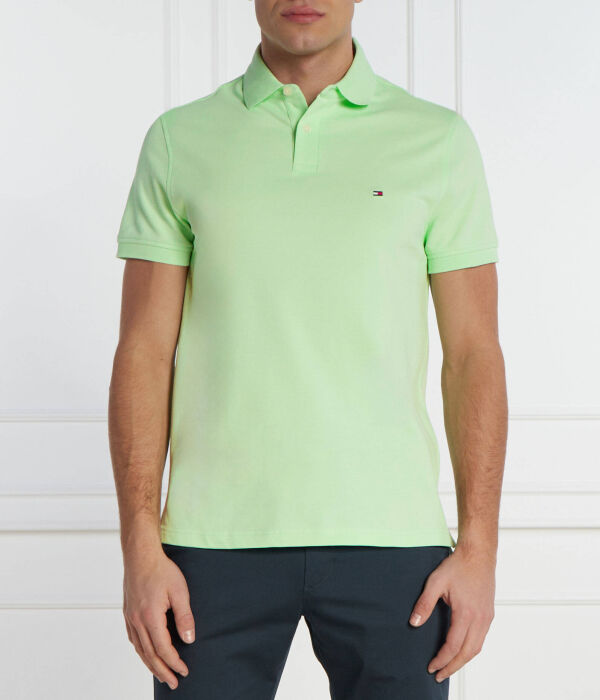 Поло Tommy Hilfiger 1985 Regular Fit, зеленый 
Поло Tommy Hilfiger 1985 Regular Fit, зеленый