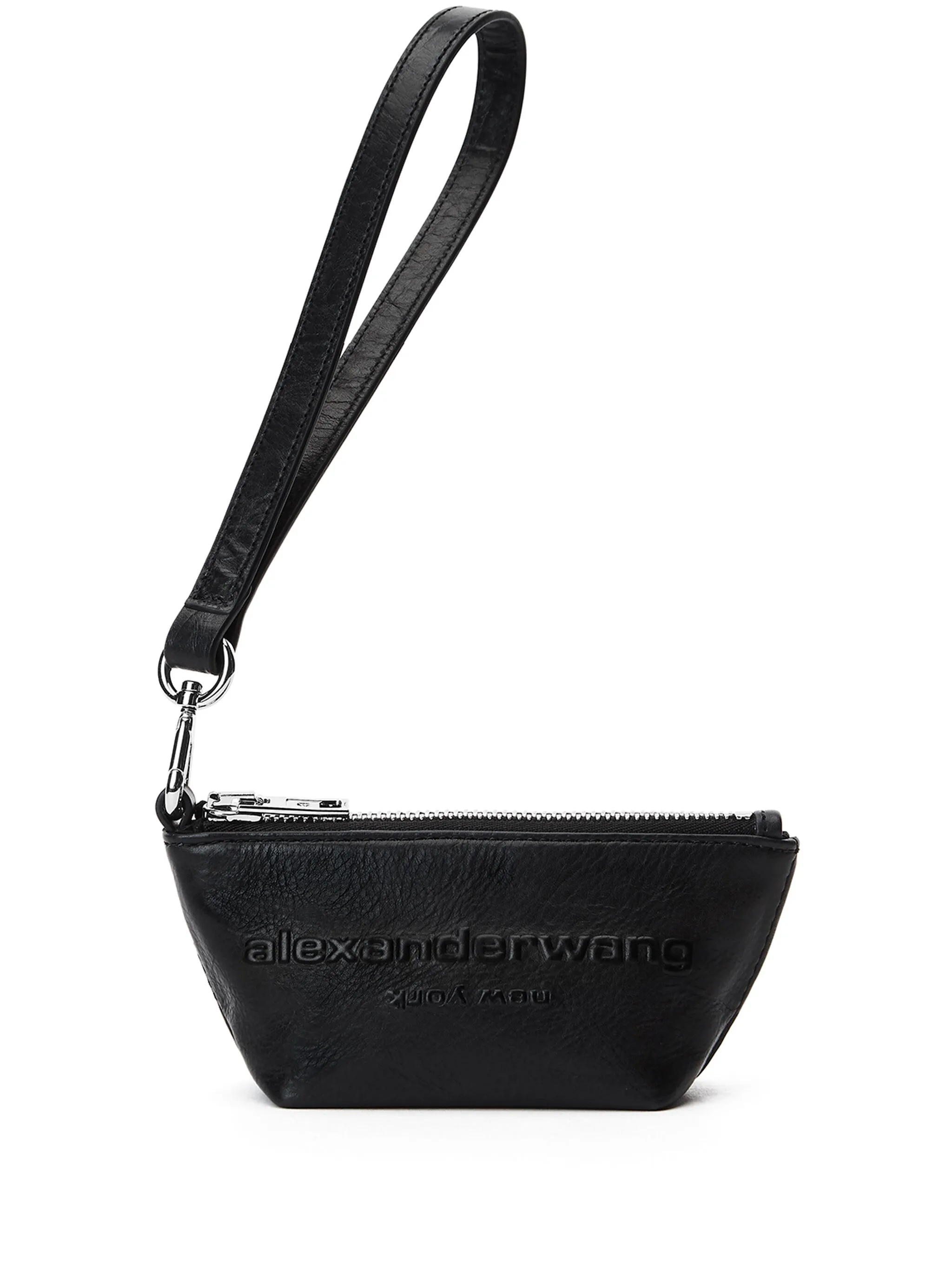 Кошелек с тисненым логотипом Alexander Wang, черный
Кошелек с тисненым логотипом Alexander Wang, черный
