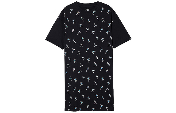 Платье с короткими рукавами женское черное New Balance
Платье с короткими рукавами женское черное New Balance