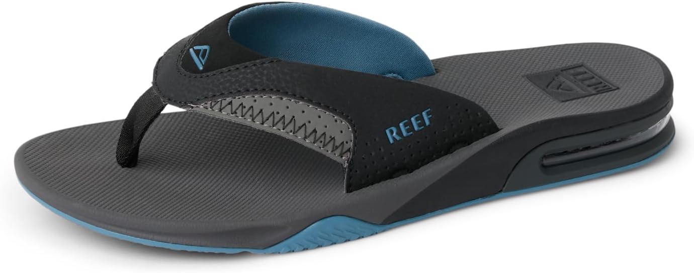 Мужские шлепанцы REEF с открывалкой для бутылок, серый/светло-голубой
Мужские шлепанцы REEF с открывалкой для бутылок, серый/светло-голубой
