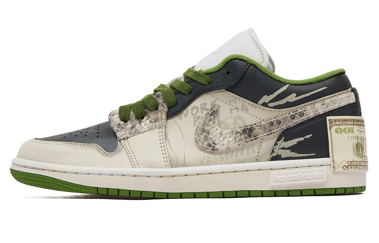 Кроссовки Air Jordan 1 Skateboarding Shoes Men Low-top Black/Gray/Green, зеленый
Кроссовки Air Jordan 1 Skateboarding Shoes Men Low-top Black/Gray/Green, зеленый